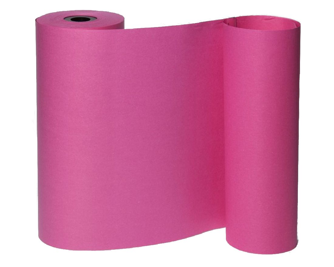 Manschettenpapier Pink inkl. Entsorgungsgebühr B:25cm L:100m nass-+standfest